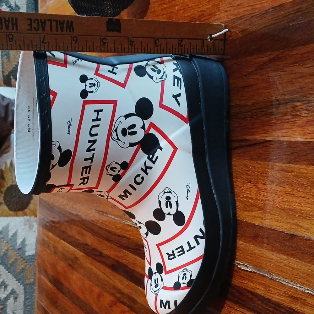 Hunter X Disney Mickey Mouse Play Short Rain Boots - 7 - Picture 14 of 15